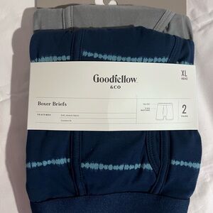 Goodfellow & Co Gray and Navy Boxer Briefs